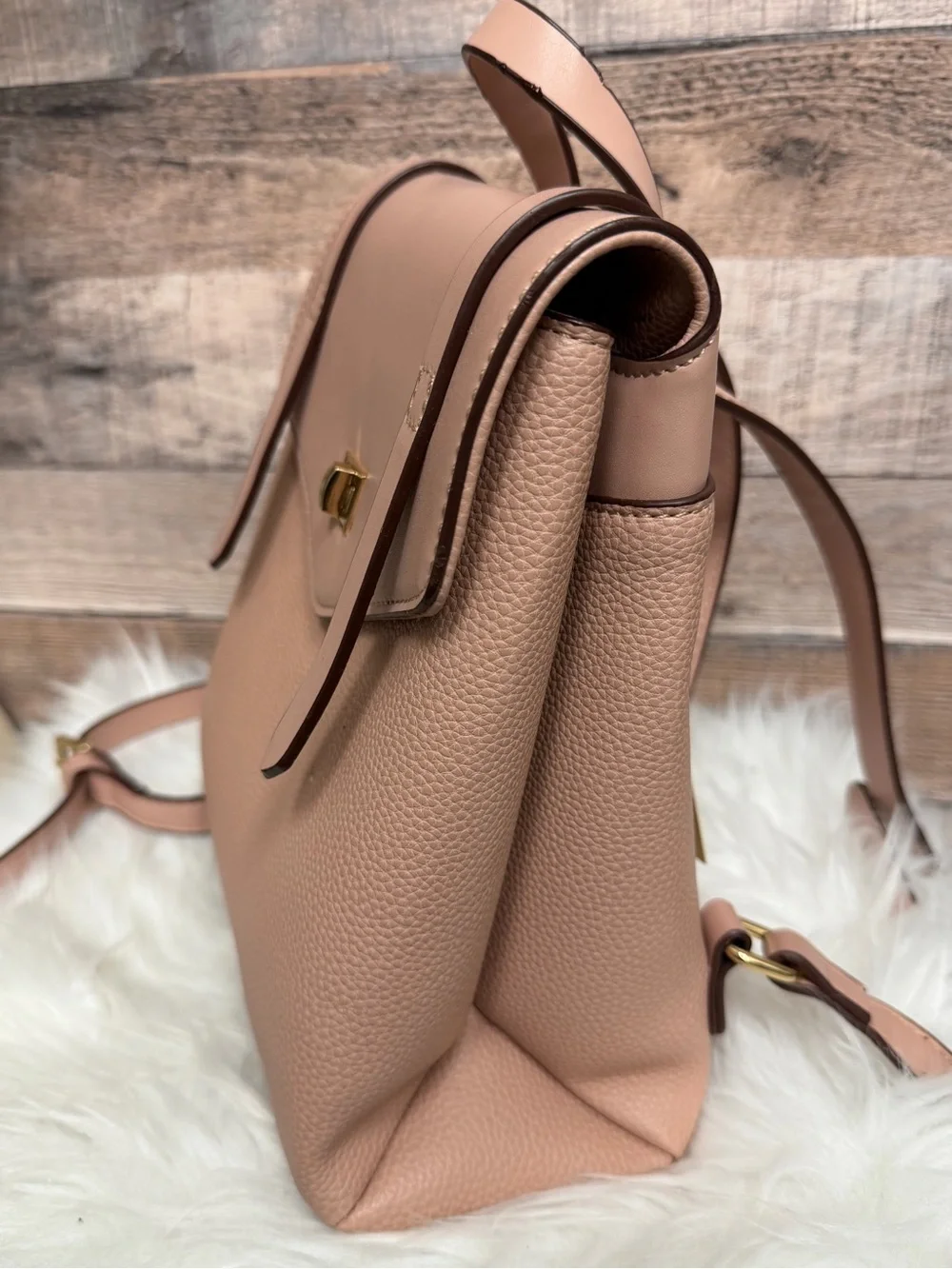 NWT Amelie Bianco Blush Maxine Backpack OS
